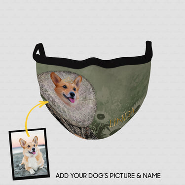 Personalized Dog Gift Idea - Royal Dog's Portrait 71 For Dog Lovers - Cloth Mask